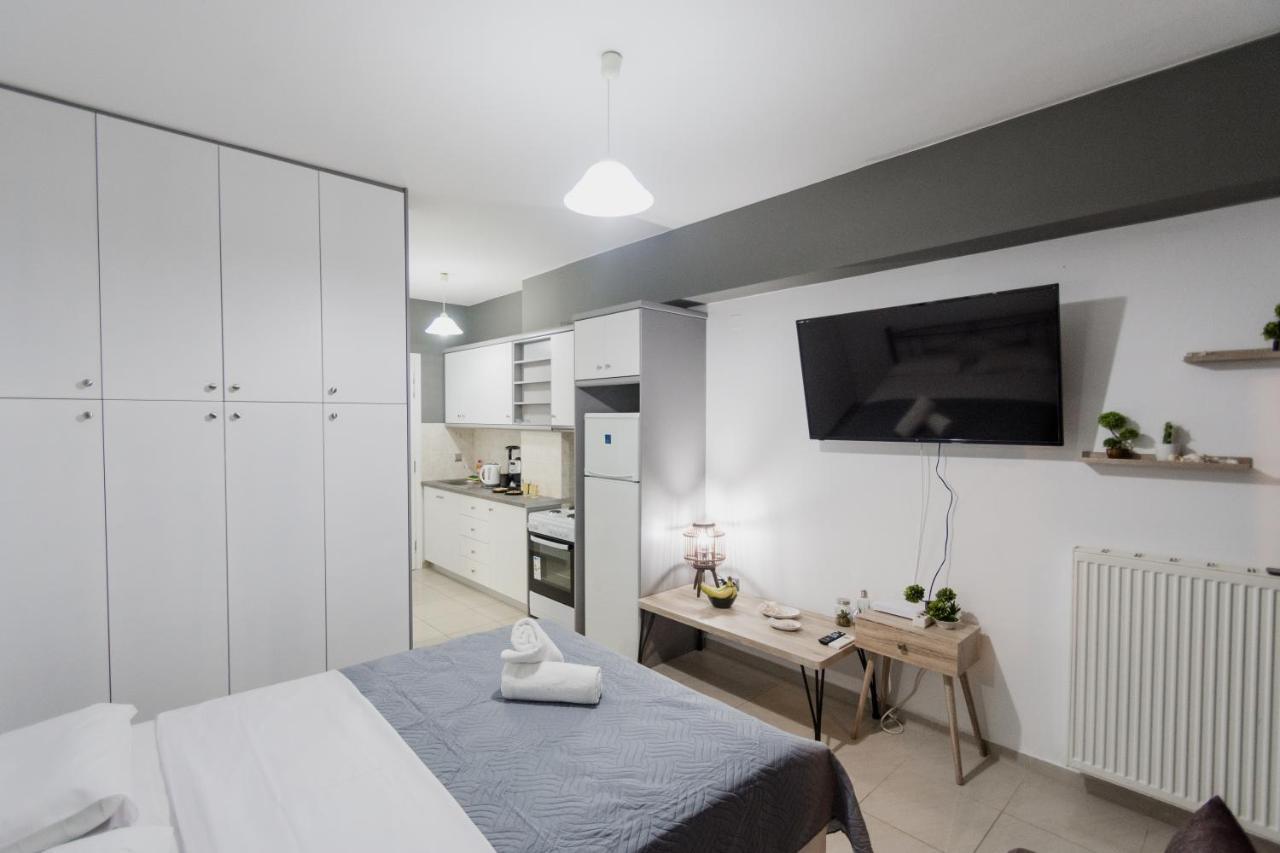 Pavlos Standard Studio With Sea View Rethymno  Exterior photo